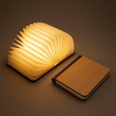 LED Wooden Book Lamp