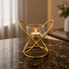 Decorative Metal Candle Stand