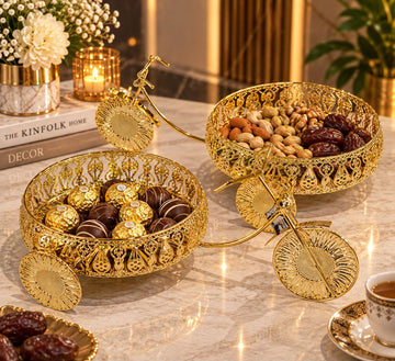 Luxury Bicycle Dry Fruit Tray