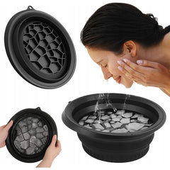 Silicone Face Ice Bath Bowl
