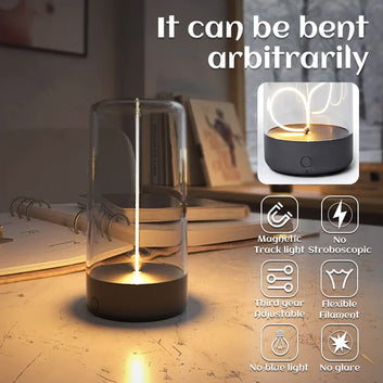 LED Flexible Filament Magnetic Lamp