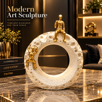 Luxury Abstract Decorative Statue for Home & Office