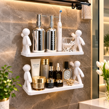 Character Style Shelf for Kitchen, Bathroom & Decor