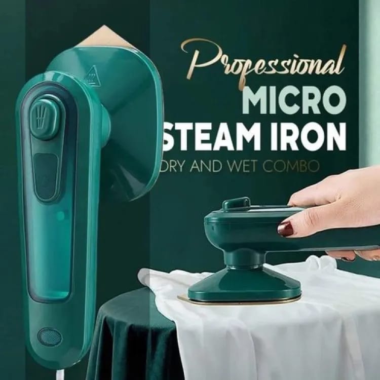 Professional Travelling Steam Iron With Box – Portable Spray Iron