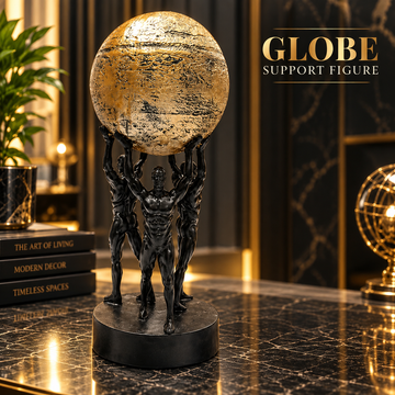 Luxury Globe Support Showpiece