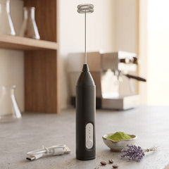 2-in-1 Rechargeable Electric Coffee Mixer