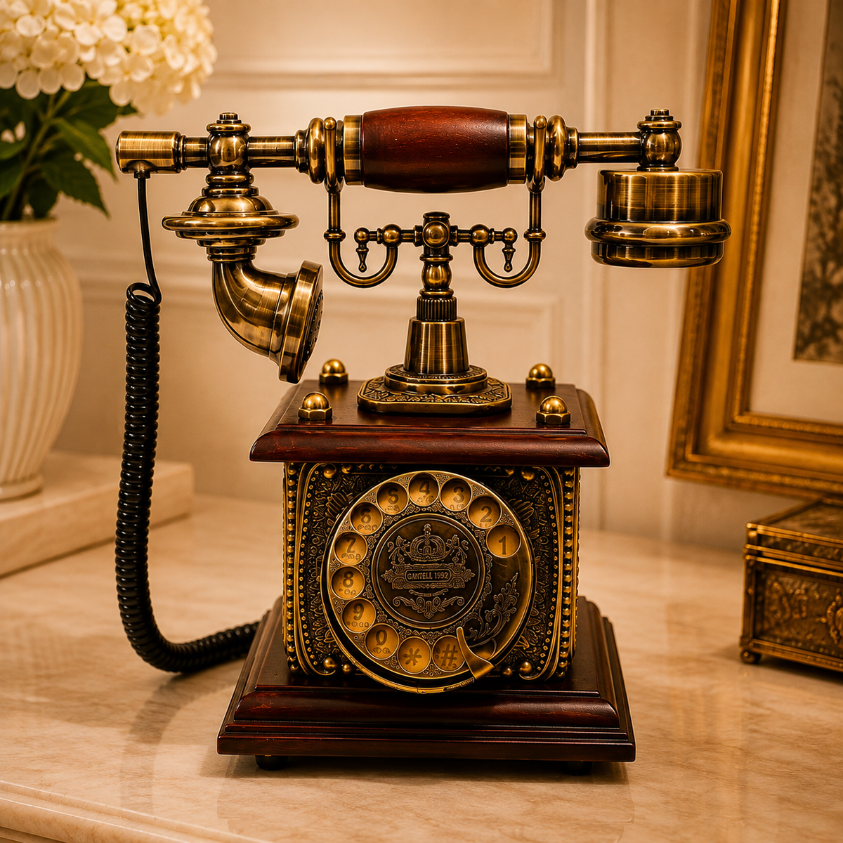 Vintage Rotary Dial Working Phone
