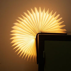 LED Wooden Book Lamp