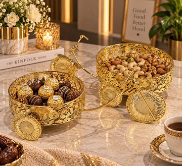 Luxury Bicycle Dry Fruit Tray
