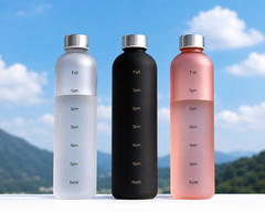 Motivational Time Marker 1L Water Bottle