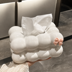 Bubble Bow Tissue Box