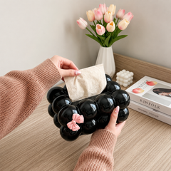 Bubble Bow Tissue Box