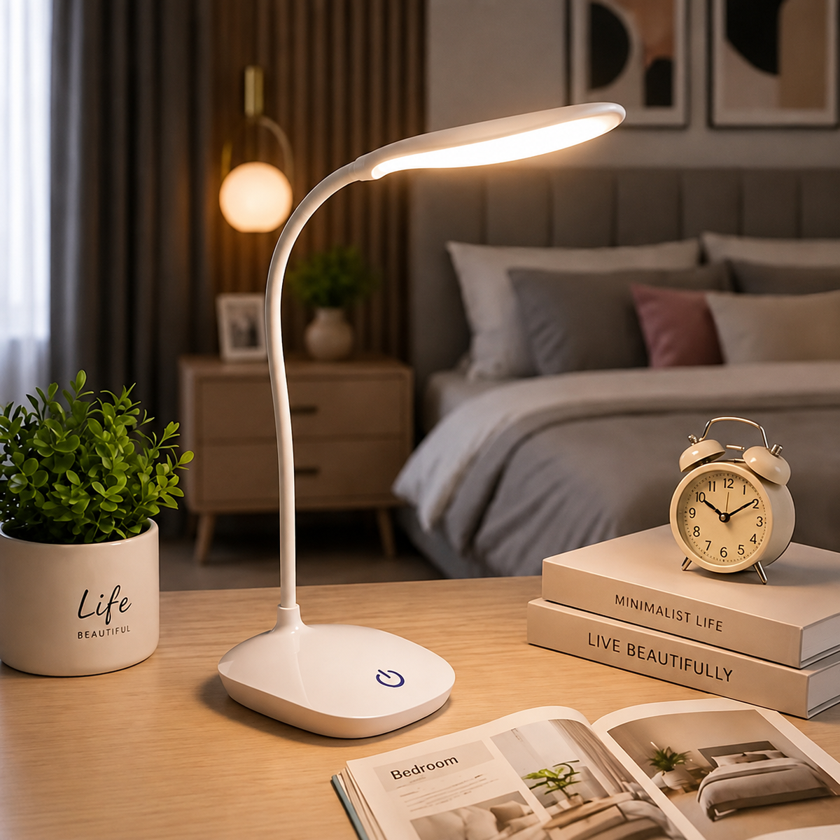 Portable Touch Control Desk Lamp