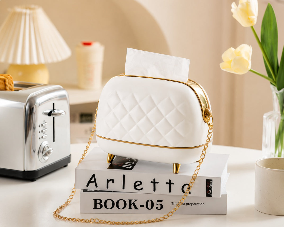 Luxury Purse Style Tissue Box