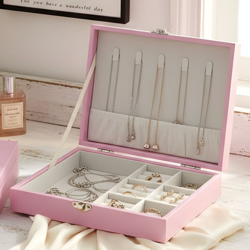 Leather Jewelry Organizer