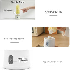 Electric Water Cup Cleaning Brush
