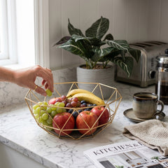 Golden Fruit Basket