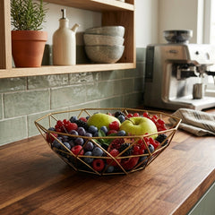 Golden Fruit Basket