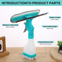 4 in 1 Glass Window Wiper