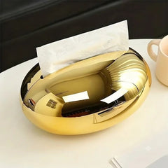 Golden Egg Tissue Box