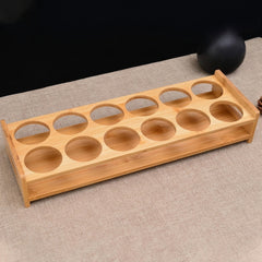 Bamboo Egg Rack