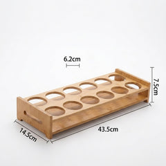Bamboo Egg Rack