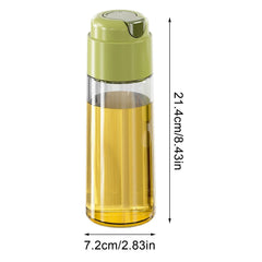 Glass Oil Bottle with Automatic Opening