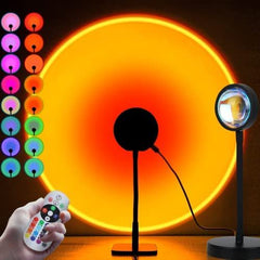 Sunset Atmosphere Lamp – 16 Colors & Remote