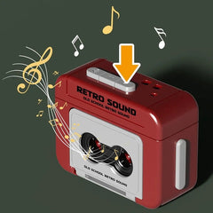 Retro Recording Keychain