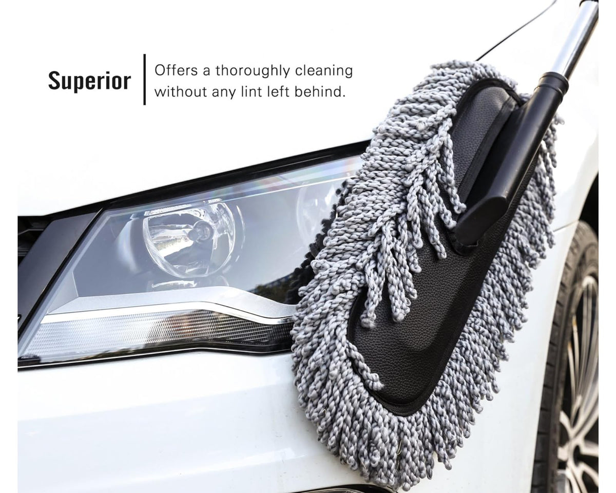 Extendable Microfiber Car Cleaning Duster