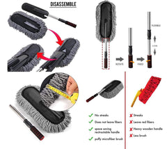 Extendable Microfiber Car Cleaning Duster