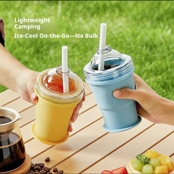 Portable Foldable Ice Cup – 325ml