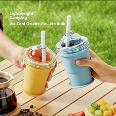 Portable Foldable Ice Cup – 325ml