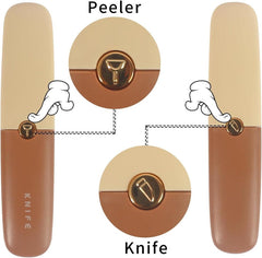 2-in-1 Peeler & Kitchen Knife