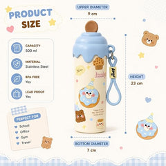 Cute Character Vacuum Flask Bottle