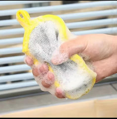 Round Dishwashing Sponge