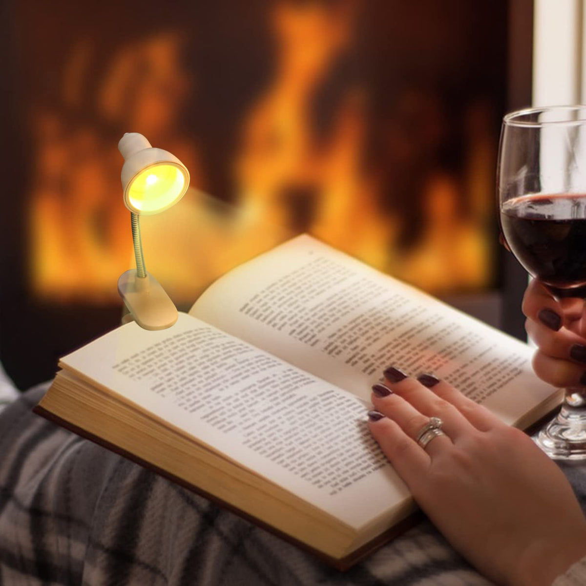 Mini Clip-On Reading Light