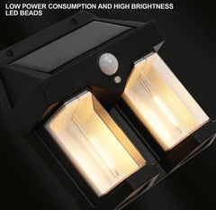 Twin Solar Motion Sensor Light