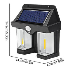 Twin Solar Motion Sensor Light