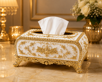 Royal Luxe Decorative Tissue Box