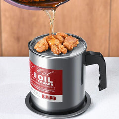 Kitchen Oil Filter Pot – 1.4L