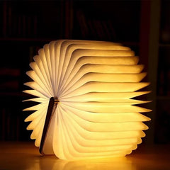 LED Wooden Book Lamp