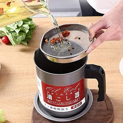 Kitchen Oil Filter Pot – 1.4L