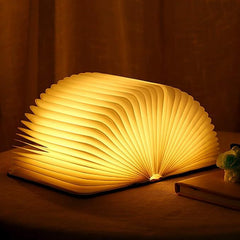 LED Wooden Book Lamp
