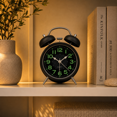 Vintage Metal Alarm Clock