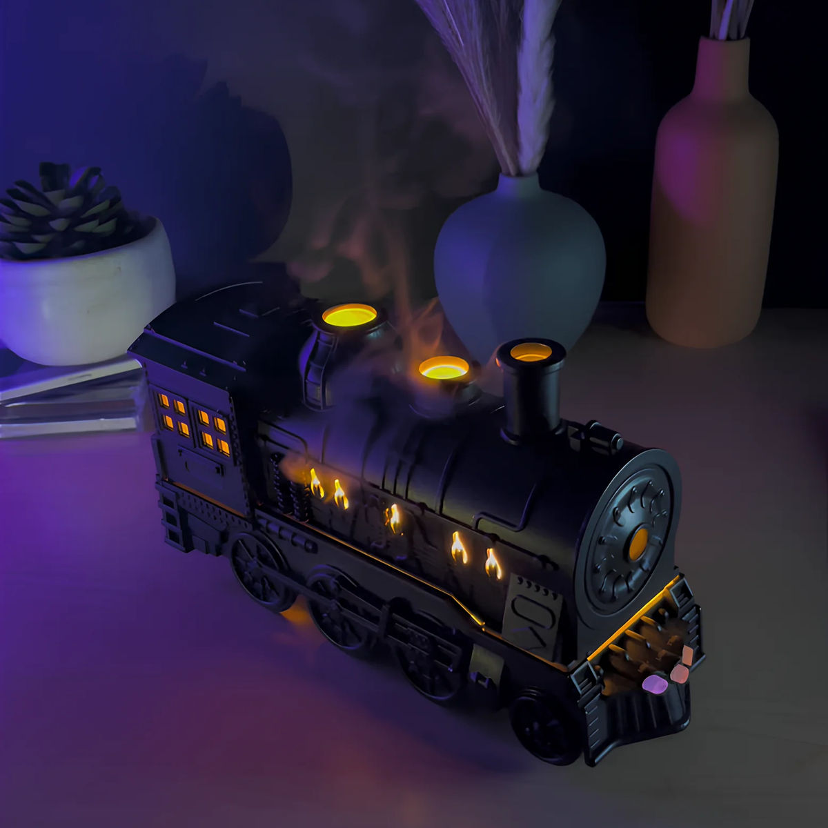 Premium Retro Train Humidifier