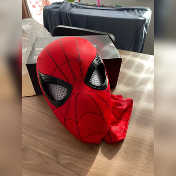 Spider-Man Mask with Voice Activated Eyes